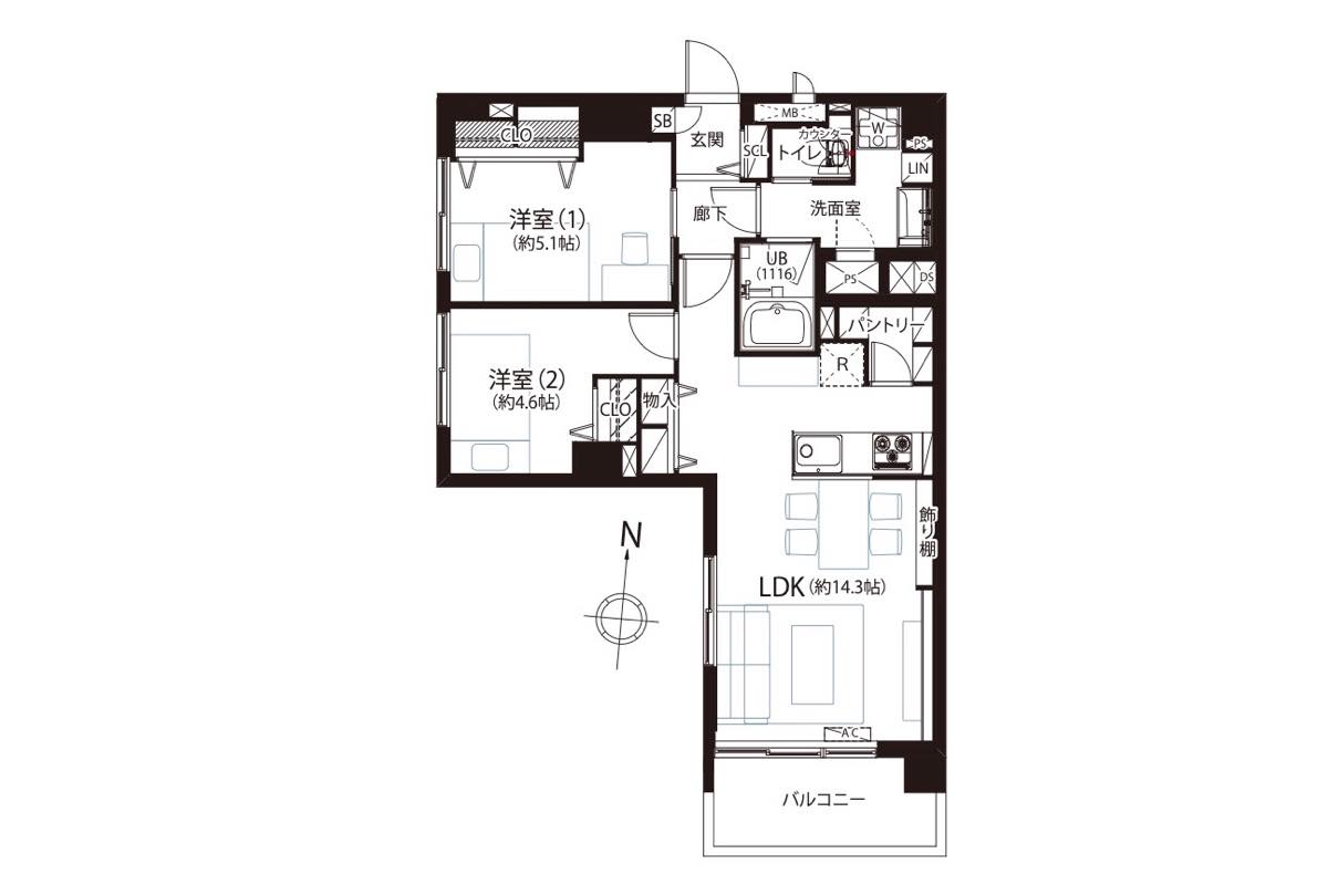 東陽町コーポラス　1103号室